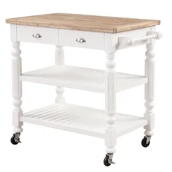Barker Kitchen Cart And Islands - Linon -Famous Furniture Store GUEST 9a2e251f e58d 42ae b7ed 8c3f088cbe82