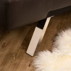 Mackenzie Leather Convertible Sofa - Abbyson Living -Famous Furniture Store GUEST 9a32b013 11ba 4f6f 8aec 271a112b11ce