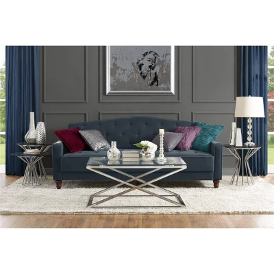 Vintage Tufted Sofa Sleeper - Novogratz 3 Vintage Tufted Sofa Sleeper - Novogratz