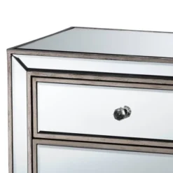 Fadri 2 Drawers Mirrored Nightstand - Baxton Studio 11 Fadri 2 Drawers Mirrored Nightstand - Baxton Studio -Famous Furniture Store GUEST 9cb42b05 3389 4b18 adc2 6ae414011b85