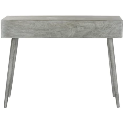 Albus 3 Drawer Console Table- Slate Grey - Safavieh 6 Albus 3 Drawer Console Table- Slate Grey - Safavieh - Image 4