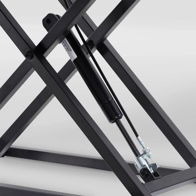 Sit-Stand Converter Desk Black - CorLiving 8 Sit-Stand Converter Desk Black - CorLiving - Image 6