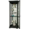Howard Miller 680660 Howard Miller Chesterbrook Iii Curio Cabinet 680660 Black Satin