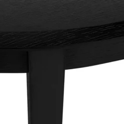36" 2 Tier Half Moon Shape Console Table Black - EveryRoom -Famous Furniture Store GUEST a033f604 6cbe 4e0c a4ec 9dd5f9b18a95
