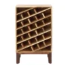 Modern Wood Wine Rack Brown - Olivia & May