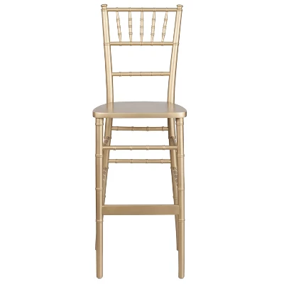 Flash Furniture HERCULES Series Gold Wood Chiavari Barstool 10 Flash Furniture HERCULES Series Gold Wood Chiavari Barstool - Image 8