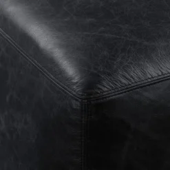 Maine Leather Ottoman - Poly & Bark -Famous Furniture Store GUEST a1b6b8a7 4016 405d aa2e b7356702c571