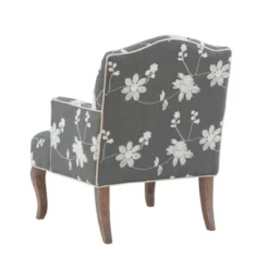Floral Upholstered Armchair - Gray - Linon 13 Floral Upholstered Armchair - Gray - Linon -Famous Furniture Store GUEST a35a4aa1 6806 4b6f 90f7 b8cc1214cc50