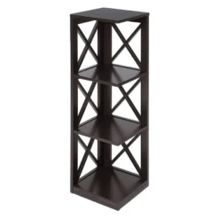 38.5" Oxford 3 Tier Corner Bookcase - Breighton Home 31 38.5" Oxford 3 Tier Corner Bookcase - Breighton Home -Famous Furniture Store GUEST a39f9cb5 a9d1 43fb 813d 881f70bf2dfe