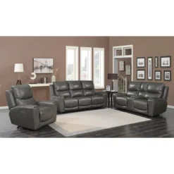 Laurel Power Reclining Console Loveseat - Steve Silver Co. -Famous Furniture Store GUEST a3db7f53 af31 490b 8f40 5865cd0e26a7