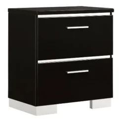 3pc Shorehaven Contemporary Nightstand And Chest California King Bedroom Set Black/Chrome - MiBasics 8 3pc Shorehaven Contemporary Nightstand And Chest California King Bedroom Set Black/Chrome - MiBasics -Famous Furniture Store GUEST a3f0627a 57c1 4ba7 a382 5f0374f39c7f