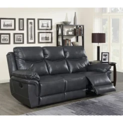 Isabella Upholstered Recliner Sofa - Steve Silver Co. -Famous Furniture Store GUEST a4929741 34ee 405d bc5d 2fab75438aed