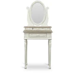 Vanity Set White - Baxton Studio