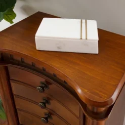 Kasey Jewelry Armoire Walnut - Powell Company -Famous Furniture Store GUEST a6a17780 3ea7 4a2b aa58 300b860f9cc6