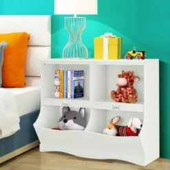Costway Kids Storage Unit Bookshelf Bookcase Toy Organizer Bookshelf Bookcase 14 Costway Kids Storage Unit Bookshelf Bookcase Toy Organizer Bookshelf Bookcase -Famous Furniture Store GUEST a74b117c 61b1 4782 b80f 374987321250