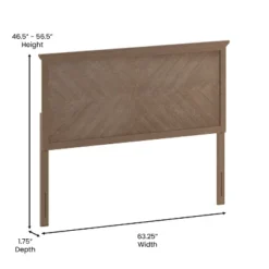 Flash Furniture Fiona Herring Bone Wooden Adjustable Headboard For Universal Metal Bed Frames 15 Flash Furniture Fiona Herring Bone Wooden Adjustable Headboard For Universal Metal Bed Frames -Famous Furniture Store GUEST a7924415 ae13 4e2d 9de5 409ee681b4f9