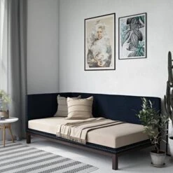 Dalila Upholstered Daybed - Room & Joy -Famous Furniture Store GUEST a85ad7df b28e 45dd 9d50 ba5566badf6a