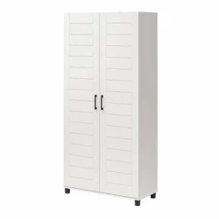 Portford 36" Wide 2 Door Shiplap Cabinet White - Room & Joy -Famous Furniture Store GUEST a934fbc3 8b16 4fae 960d 18a135b2b444