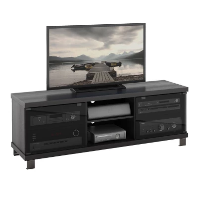 Flat Panel TV Stand For TVs Up To 60" CorLiving Ravenwood Black 6 Flat Panel TV Stand For TVs Up To 60" CorLiving Ravenwood Black - Image 4