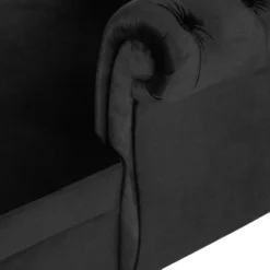 Houck Modern Glam Tufted Velvet Tete-A-Tete Chaise Lounge With Accent Pillows - Christopher Knight Home -Famous Furniture Store GUEST aa7bd19d 0cc4 4ae8 8159 03e458300a03