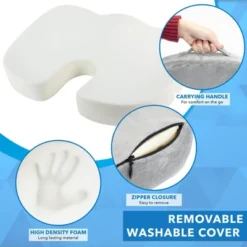 Mount-It! ErgoActive Memory Foam Seat Cushion -Famous Furniture Store GUEST aac03893 47e9 4366 8991 cb7a5ea358be