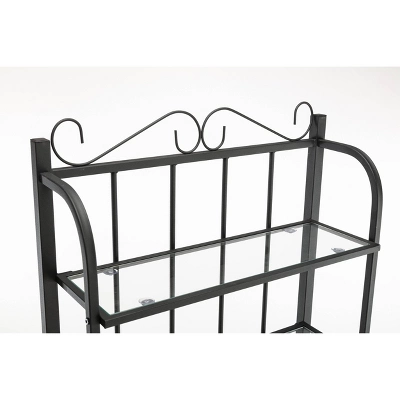 Praha Bakers Rack Black - Boraam 14 Praha Bakers Rack Black - Boraam - Image 12