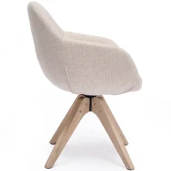 Upholstered Swivel Dining Armchair - Kinwell -Famous Furniture Store GUEST ab39534e 0584 4aaa 8066 100f16ef77ee