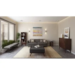 Tierney Solid Hardwood Mid Century Bookcase And Storage Unit - WyndenHall -Famous Furniture Store GUEST abbf8dc2 d0c5 48a6 a20c 51c75d38d318