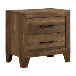 3pc Queen Quail Bedroom Set With 2 Nightstands Rustic Light Walnut - HOMES: Inside + Out 10 3pc Queen Quail Bedroom Set With 2 Nightstands Rustic Light Walnut - HOMES: Inside + Out -Famous Furniture Store GUEST ac69c3a3 045b 43b9 893d 6a231470bab1