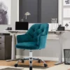 Modern Velvet Home Office Swivel Shell Chair-ModernLuxe 2 Modern Velvet Home Office Swivel Shell Chair-ModernLuxe -Famous Furniture Store GUEST acd78591 6ce7 44b3 95b6 76bab8c39f83