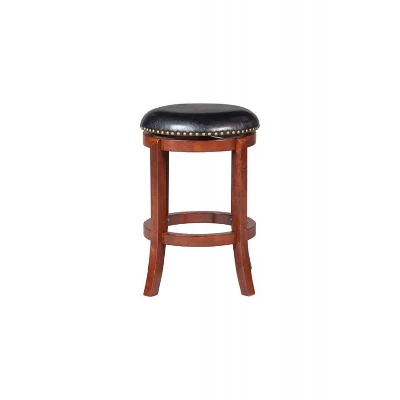 Cordova 24" Counter Height Barstool Cherry - Boraam 4 Cordova 24" Counter Height Barstool Cherry - Boraam - Image 2