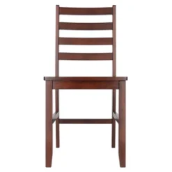 2pc Hamilton Ladder Back Chair - Antique Walnut - Winsome -Famous Furniture Store GUEST addf1fa9 ca71 477b 8a06 499bc50f49f8