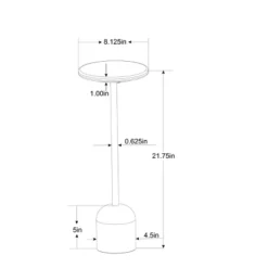 Marble Top Drink Side Table - Brass/White - Hearth & Hand™ With Magnolia 11 Marble Top Drink Side Table - Brass/White - Hearth & Hand™ With Magnolia -Famous Furniture Store GUEST ae4318a5 b344 4c26 bac4 a7044e6cc4c2
