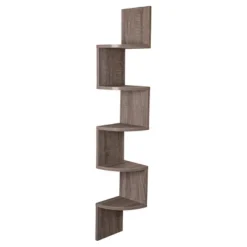 48.5" X 7.7" Zigzag Corner Shelf - Danya B. -Famous Furniture Store GUEST aed18fc1 843d 4549 8f37 24cae87fd9af