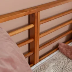 Mid Century Modern Solid Wood Spindle Daybed - Saracina Home -Famous Furniture Store GUEST af1c9108 875a 4c52 90d1 f1c92de79242