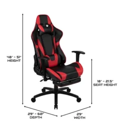BlackArc Tango Gaming Desk & Chair Set - Reclining Gaming Chair With Slide-Out Footrest & Gaming Desk With Cupholder/Headphone Hook -Famous Furniture Store GUEST b020a290 b6ca 4167 b724 3bc761c4d273