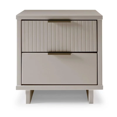 Granville Modern 2 Drawer Nightstand - Manhattan Comfort 13 Granville Modern 2 Drawer Nightstand - Manhattan Comfort - Image 11