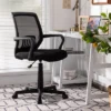 Costway Mid-Back Office Executive Chair Mesh Chair Height Adjustable W/ Lumbar Support 1 Costway Mid-Back Office Executive Chair Mesh Chair Height Adjustable W/ Lumbar Support -Famous Furniture Store GUEST b21ab76e adf5 4f25 b982 60bf01959330