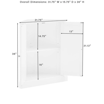 Shoreline Stackable Corner Pantry White - Crosley 13 Shoreline Stackable Corner Pantry White - Crosley - Image 11