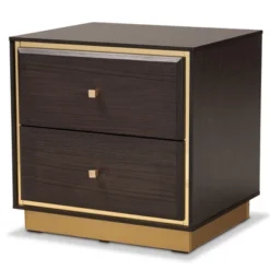 Cormac Wood And Metal 2 Drawer Nightstand - Baxton Studio 19 Cormac Wood And Metal 2 Drawer Nightstand - Baxton Studio -Famous Furniture Store GUEST b2c608a8 d9fc 40b8 b4c6 0872e510b206