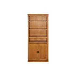 Huntington Oxford Wood Bookcase With Doors - Martin Furniture -Famous Furniture Store GUEST b433debd 7b15 47e7 aff8 a95825b807d2