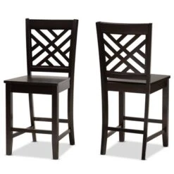 2pc Caron Wood Counter Stool Set - Baxton Studio 17 2pc Caron Wood Counter Stool Set - Baxton Studio -Famous Furniture Store GUEST b48adb80 71f4 4fa5 87d0 2c455eaf8643