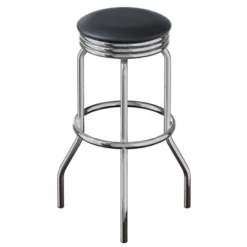 3pc Summit Bar Height Dining Sets With Swivel Stools Black/Bright Chrome - Winsome -Famous Furniture Store GUEST b49311d9 46bc 4c67 ab46 be87e29176e3