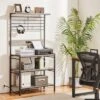 Yaheetech 4-tier 64" H Kitchen Baker's Rack With Power Outlet, Gray 1 Yaheetech 4-tier 64" H Kitchen Baker's Rack With Power Outlet, Gray -Famous Furniture Store GUEST b4e670b8 c937 439c 851e 07790cb3deea