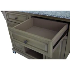 Glenwillow Home Kitchen Cart With Locking Casters -Famous Furniture Store GUEST b50d3ab2 dc1d 4feb 86d4 2bbfacdabe1e