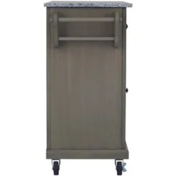 Glenwillow Home Kitchen Cart With Locking Casters -Famous Furniture Store GUEST b647af25 c06f 4335 a3c5 0d7b236a2d69