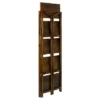 Stratford 60.25" 5 Shelf Folding Bookcase Brown - Flora Home 1 Stratford 60.25" 5 Shelf Folding Bookcase Brown - Flora Home -Famous Furniture Store GUEST b7077fb4 39d3 49d6 9a16 daf6bc8aa940