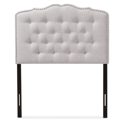 Lucy Modern And Contemporary Fabric Headboard - Baxton Studio 3 Lucy Modern And Contemporary Fabric Headboard - Baxton Studio