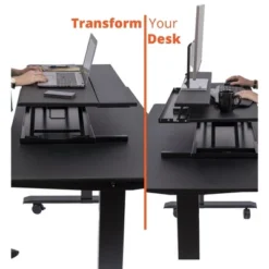 Stand Up Desk Store AirRise Adjustable Height Standing Desk Converter Monitor Stand -Famous Furniture Store GUEST b83c1c17 9c99 4868 9170 d00982b08985