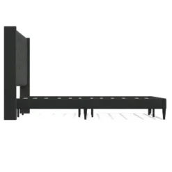 Glenwillow Home Huppe Upholstered Platform Bed Frame, Button-Tufted MCM Wingback, Mattress Foundation, No Box Spring Needed, Easy Assembly -Famous Furniture Store GUEST b84d2522 98e4 4bc9 81fc cb5568369ce2